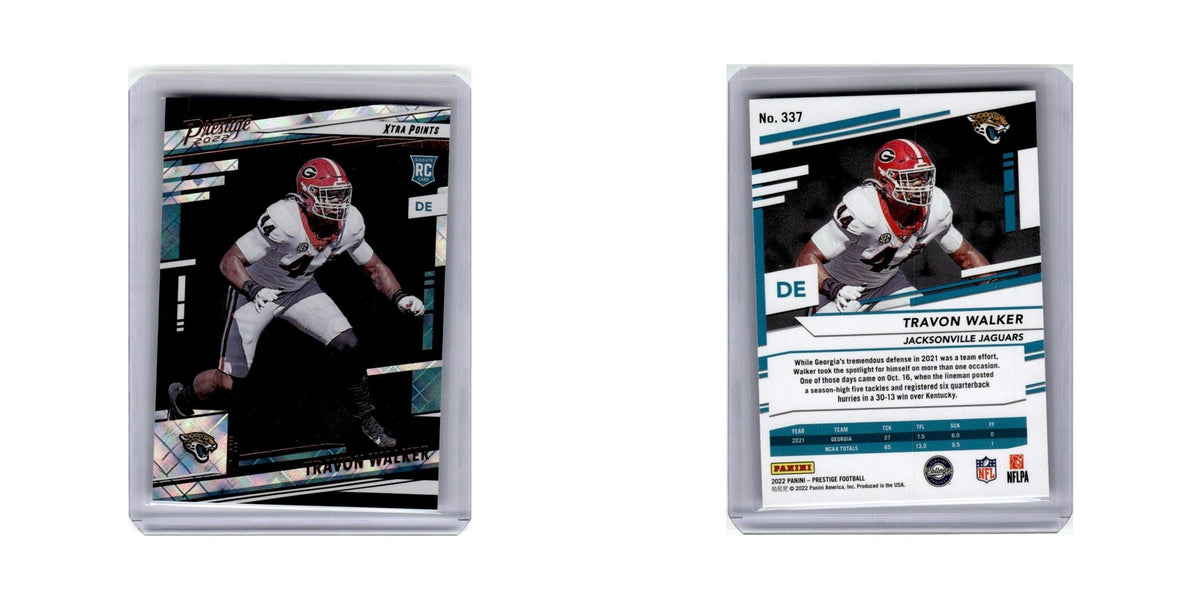 Travon Walker Rookie 2022 Panini Prestige Xtra Points #337 Jaguars NM