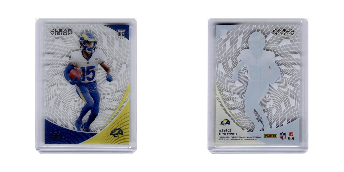 Tutu Atwell Rookie 2021 Panini Chronicles Clear Vision #CVR-22 Rams NM