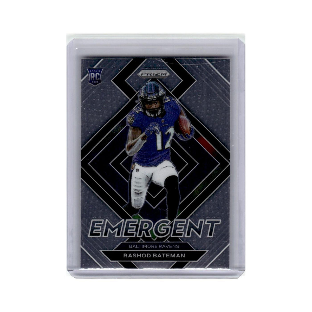 Rashod Bateman Rookie 2021 Panini Prizm Emergent #E-10 Baltimore Ravens NM