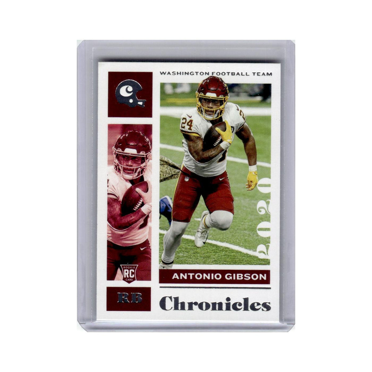 Antonio Gibson Rookie 2020 Panini Chronicles #100 Washington Football Card NM