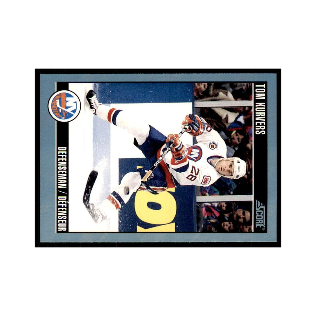 1992 Score Canadian Tom Kurvers New York Islanders #232