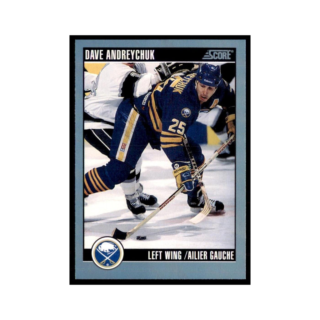 1992 Score Canadian Dave Andreychuk Buffalo Sabres #204