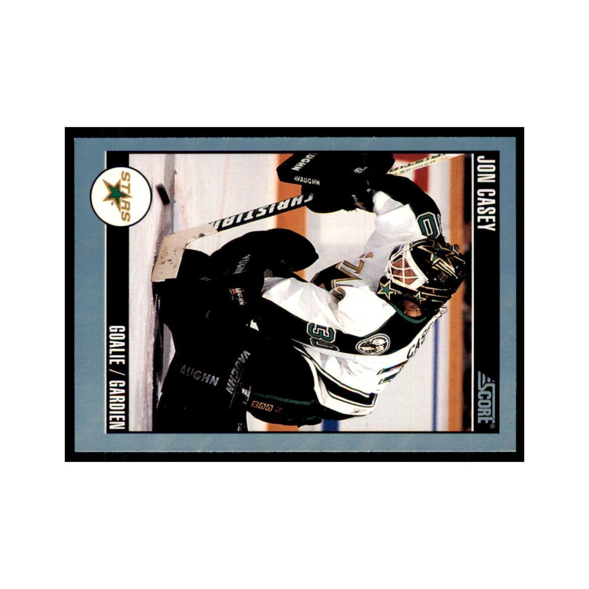 1992 Score Canadian Jon Casey Minnesota North Stars #249