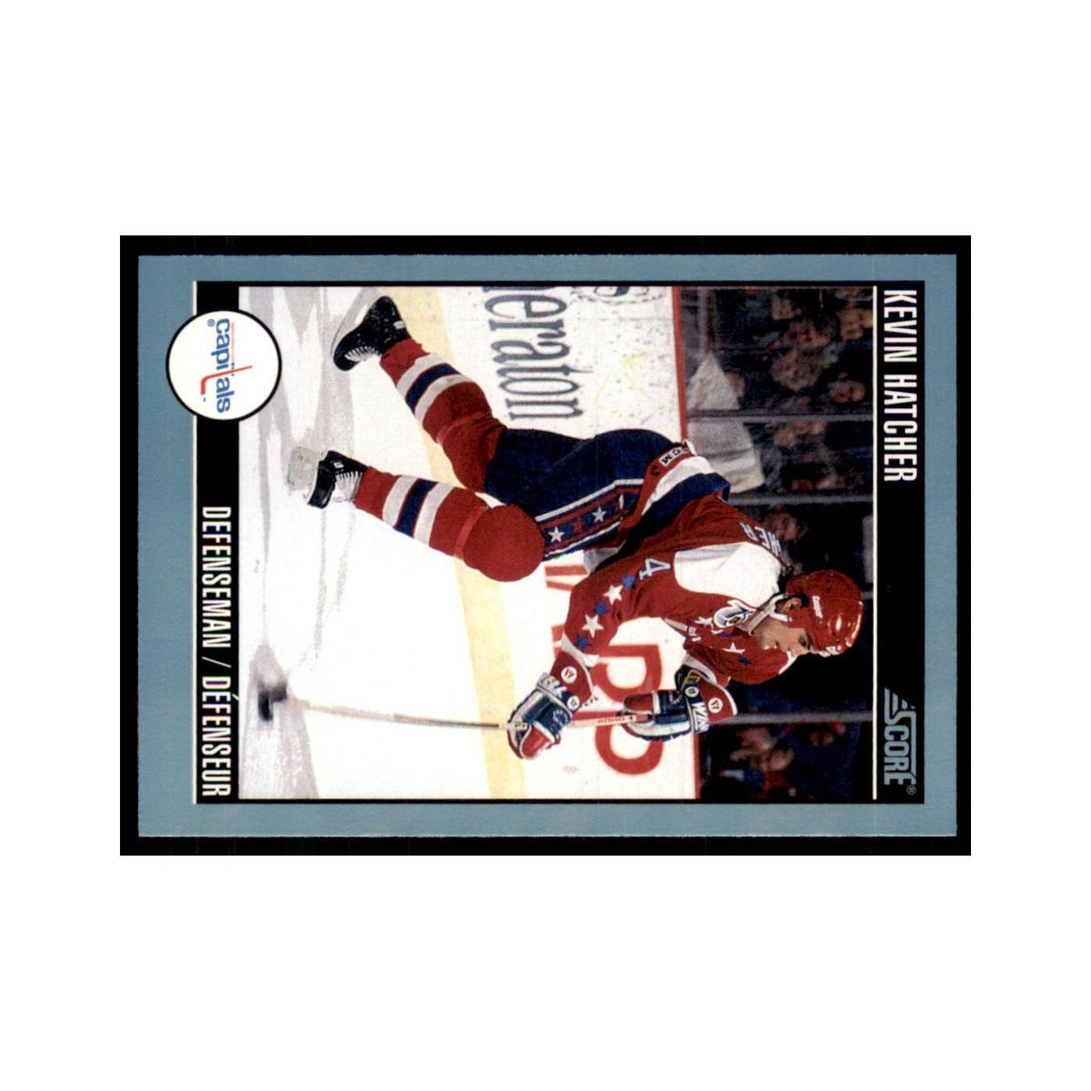 1992 Score Canadian Kevin Hatcher Washington Capitals #273