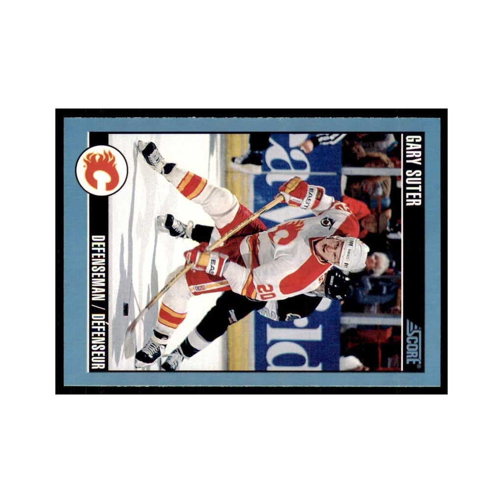 1992 Score Canadian Gary Suter Calgary Flames #17