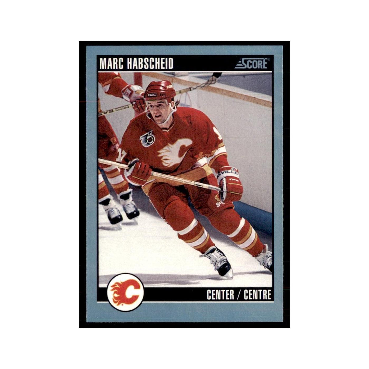 1992 Score Canadian Marc Habscheid Calgary Flames #546
