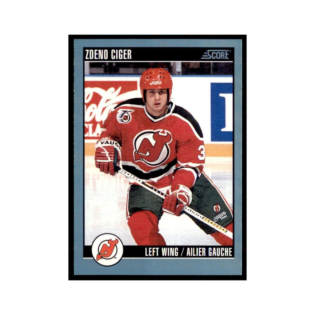 1992 Score Canadian Zdeno Ciger New Jersey Devils #534