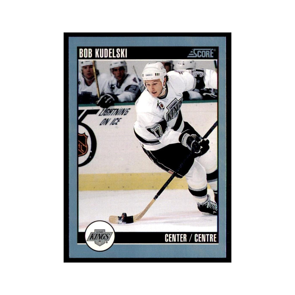1992 Score Canadian Bob Kudelski Los Angeles Kings #221