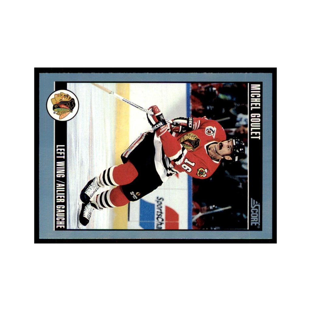 1992 Score Canadian Michel Goulet Chicago Blackhawks #222