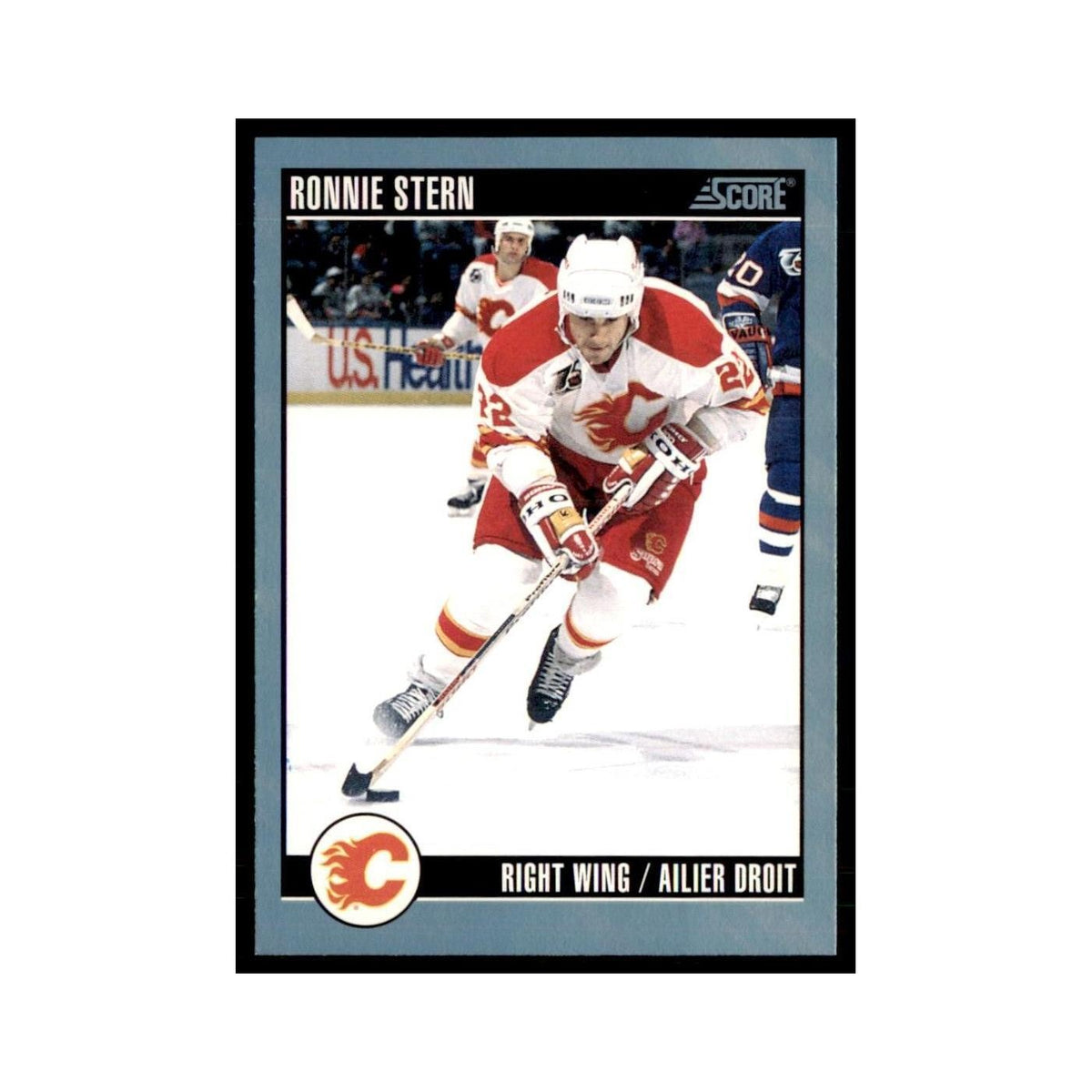 1992 Score Canadian Ronnie Stern Calgary Flames #237