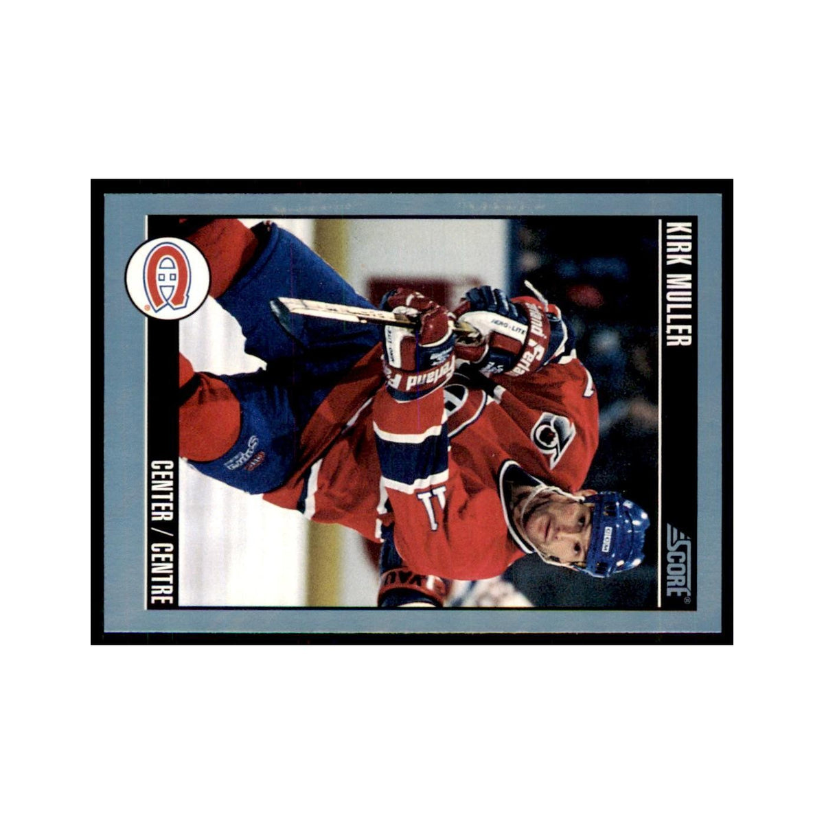 1992 Score Canadian Kirk Muller Montreal Canadiens #225
