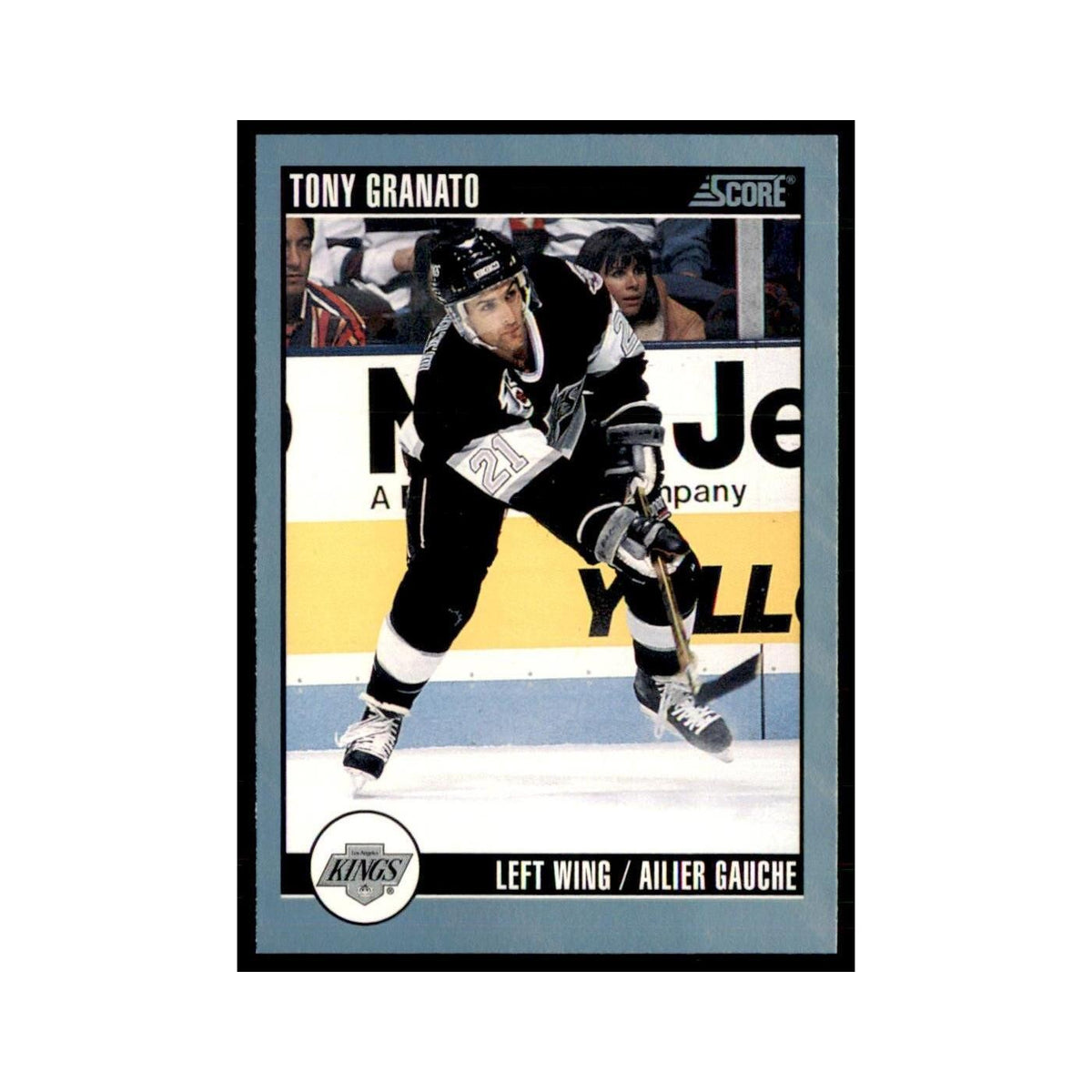 1992 Score Canadian Tony Granato Los Angeles Kings #243