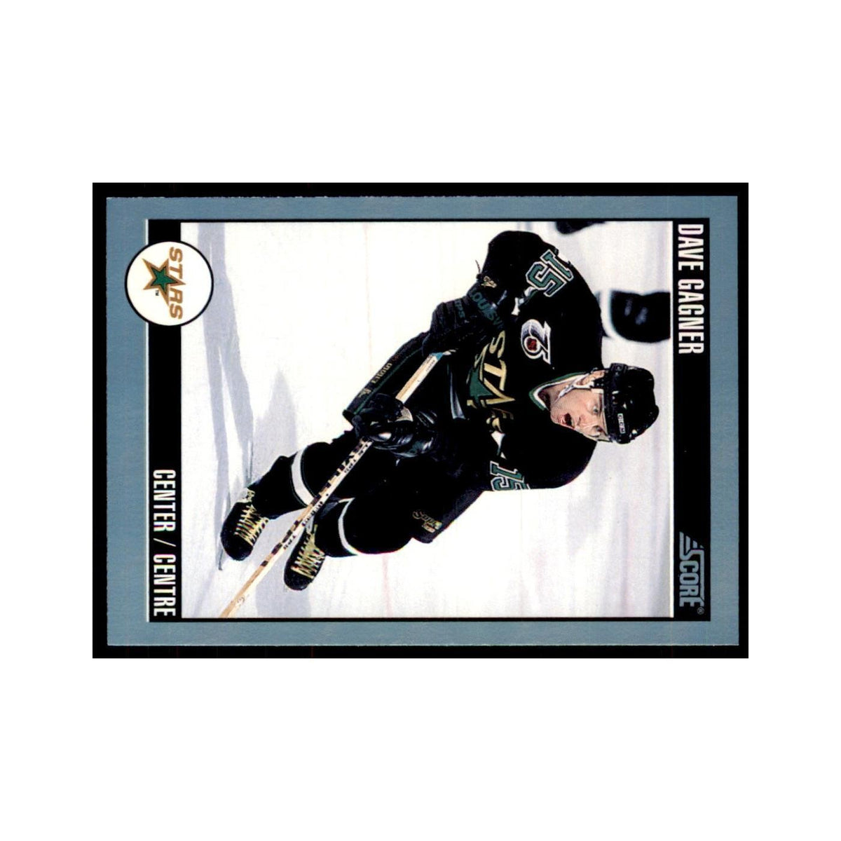 1992 Score Canadian Dave Gagner Minnesota North Stars #227