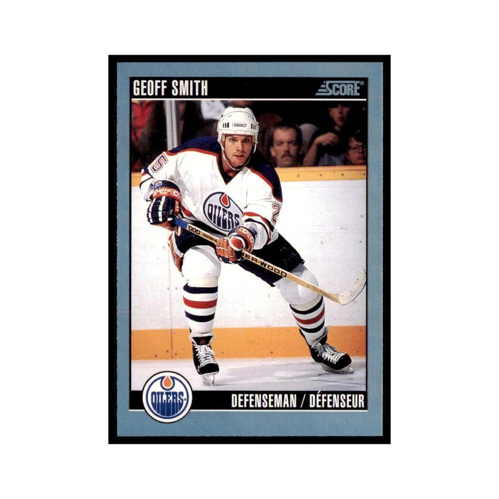1992 Score Canadian Geoff Smith Edmonton Oilers #192