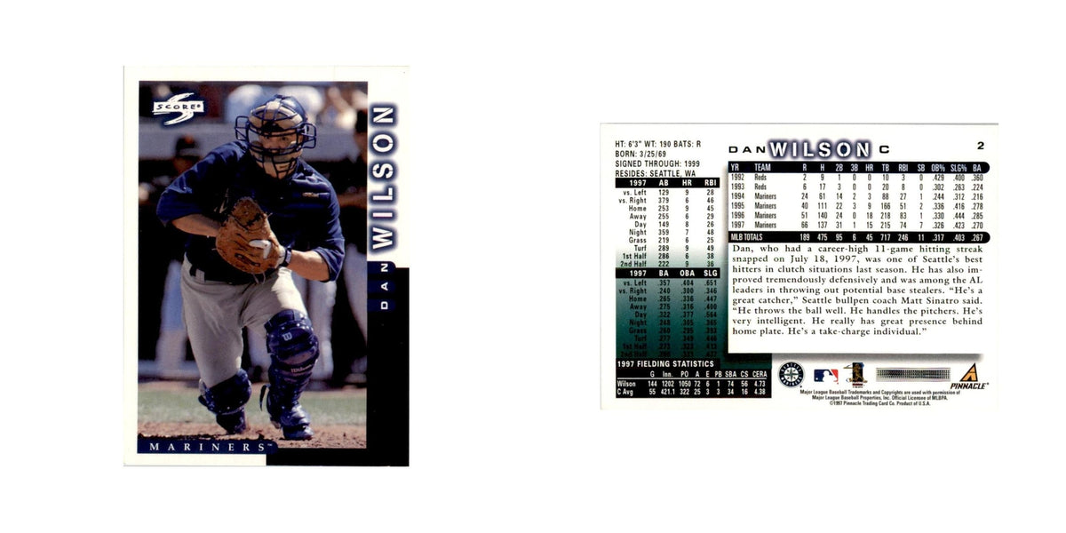 1998 Score Dan Wilson Baseball Cards #2