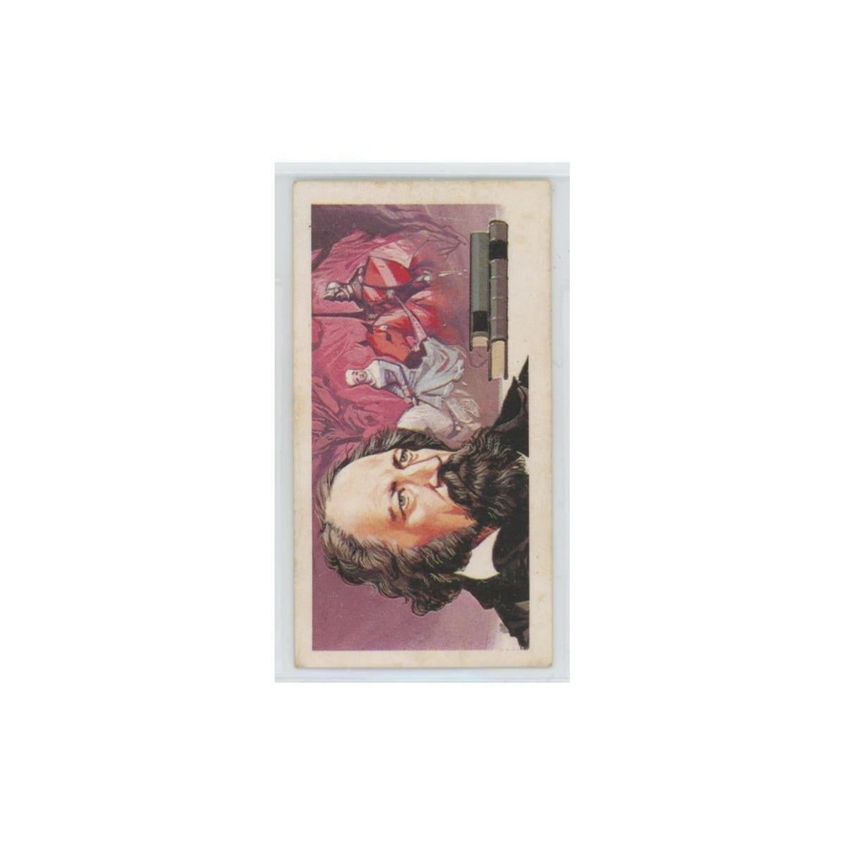 1969 Brooke Bond Famous People Alfred Lord Tennyson #3