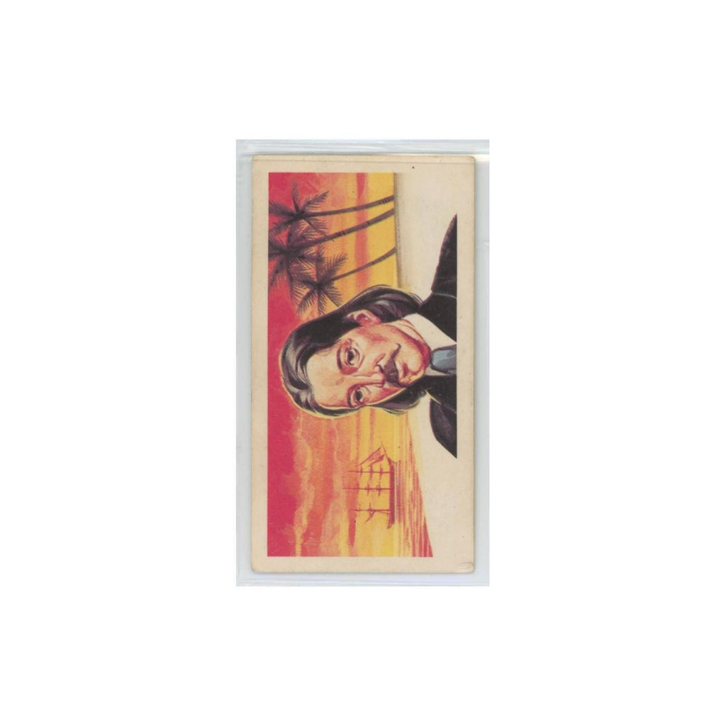 1969 Brooke Bond Famous People Robert Louis Stevenson #16