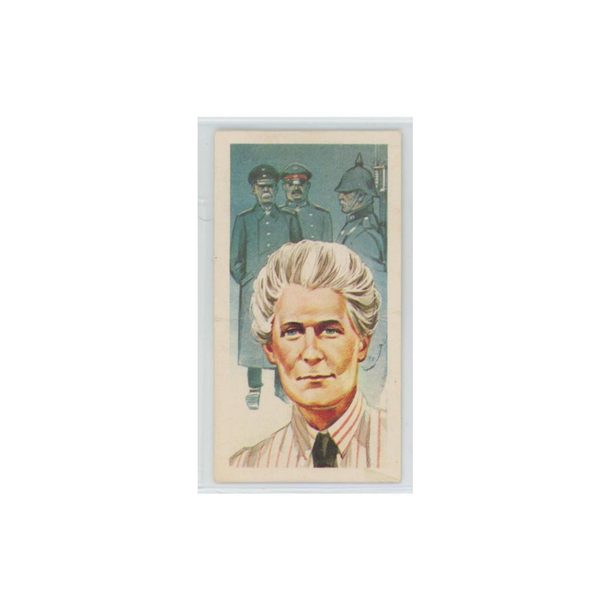 1969 Brooke Bond Famous People Edith Cavell #24