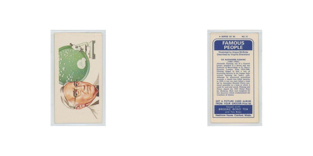 1969 Brooke Bond Famous People Sir Alexander Fleming #33