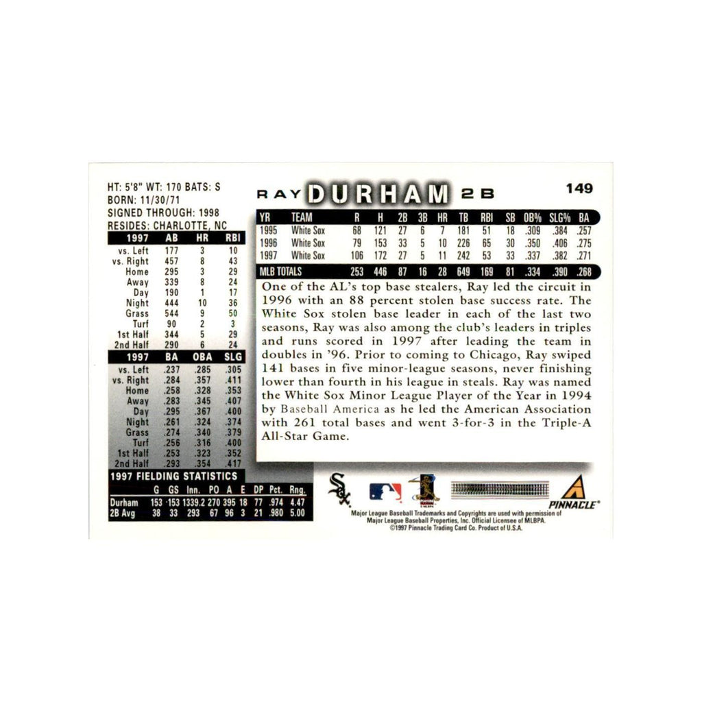 1998 Score Ray Durham Baseball Cards #149