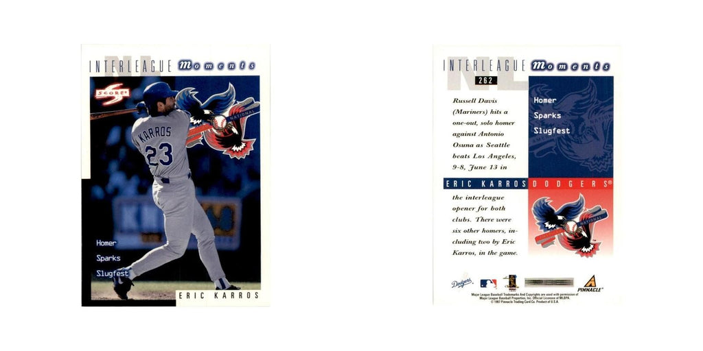 1998 Score Eric Karros Baseball Cards #262