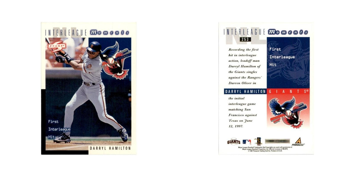 1998 Score Darryl Hamilton Baseball Cards #253