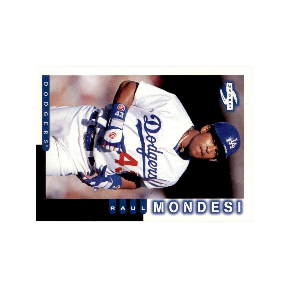 1998 Score Raul Mondesi Baseball Cards #181