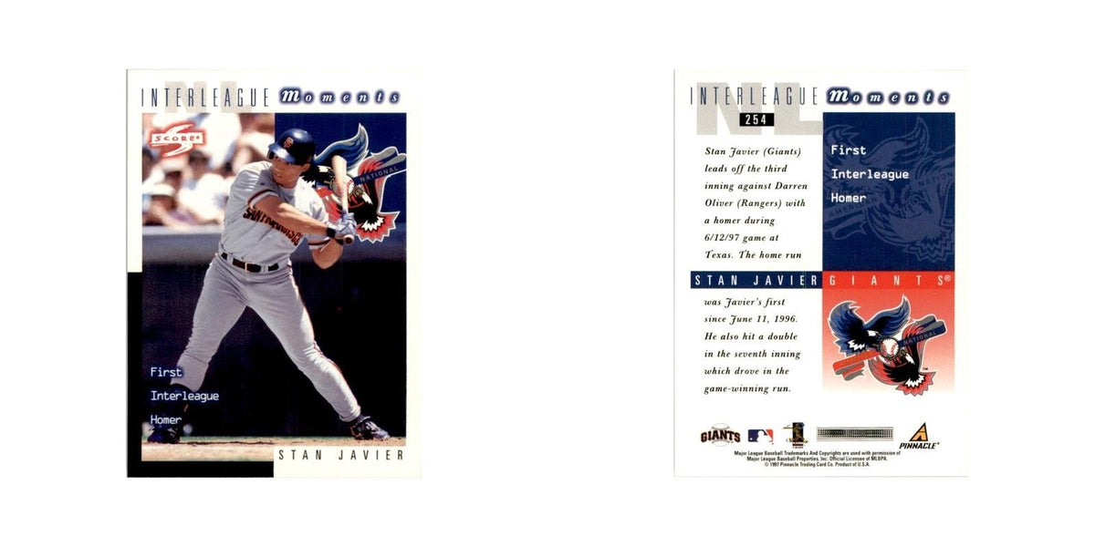 1998 Score Stan Javier Baseball Cards #254