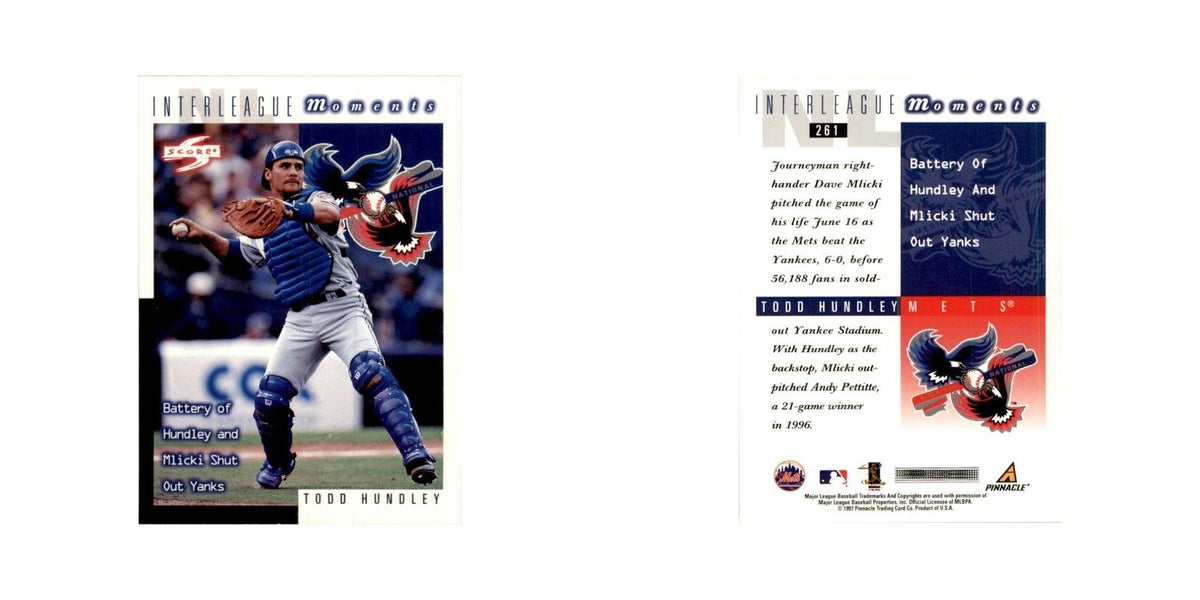 1998 Score Todd Hundley Baseball Cards #261