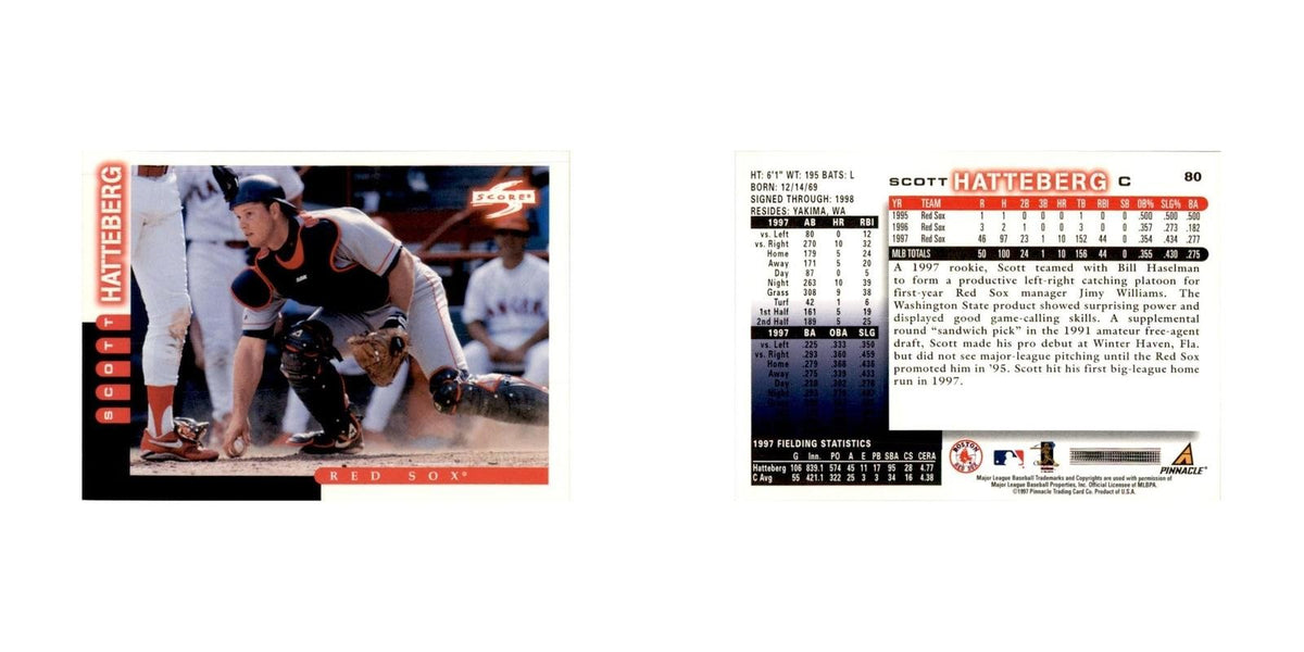 1998 Score Scott Hatteberg Baseball Cards #80