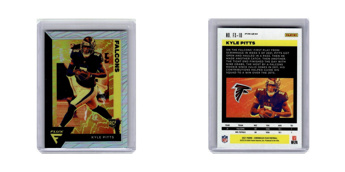 Kyle Pitts 2021 Panini Chronicles Flux Rookies #FX-10 Atlanta Falcons NM