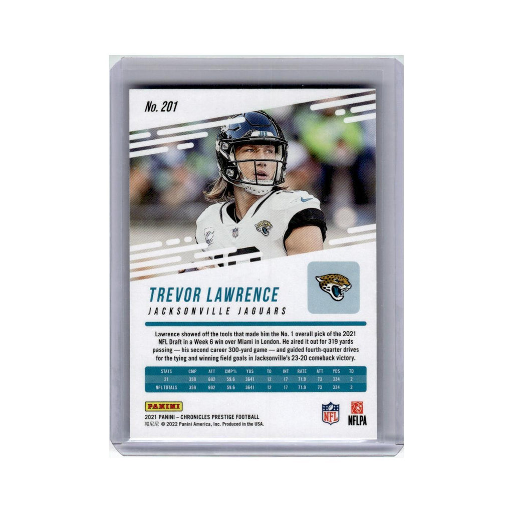 Trevor Lawrence Rookie 2021 Panini Prestige #201 Jacksonville Jaguars NM