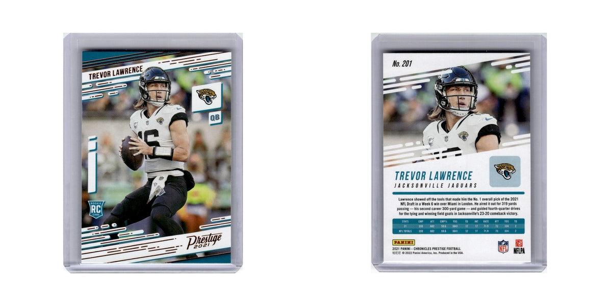 Trevor Lawrence Rookie 2021 Panini Prestige #201 Jacksonville Jaguars NM