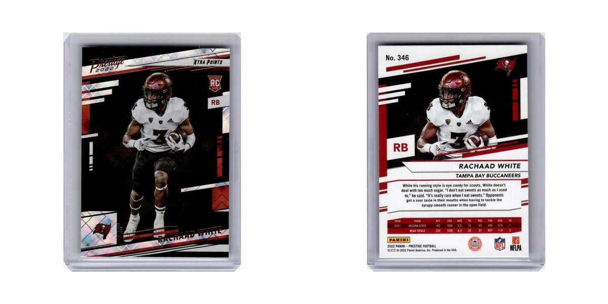 Rachaad White Rookie 2022 Panini Prestige Xtra Points #346 Buccaneers NM