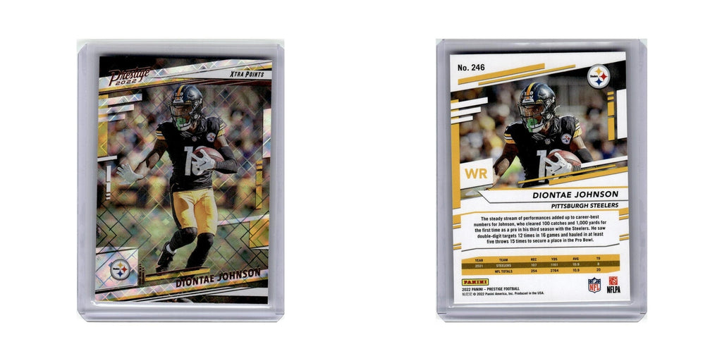 Diontae Johnson 2022 Panini Prestige Xtra Points #246 Pittsburgh Steelers NM
