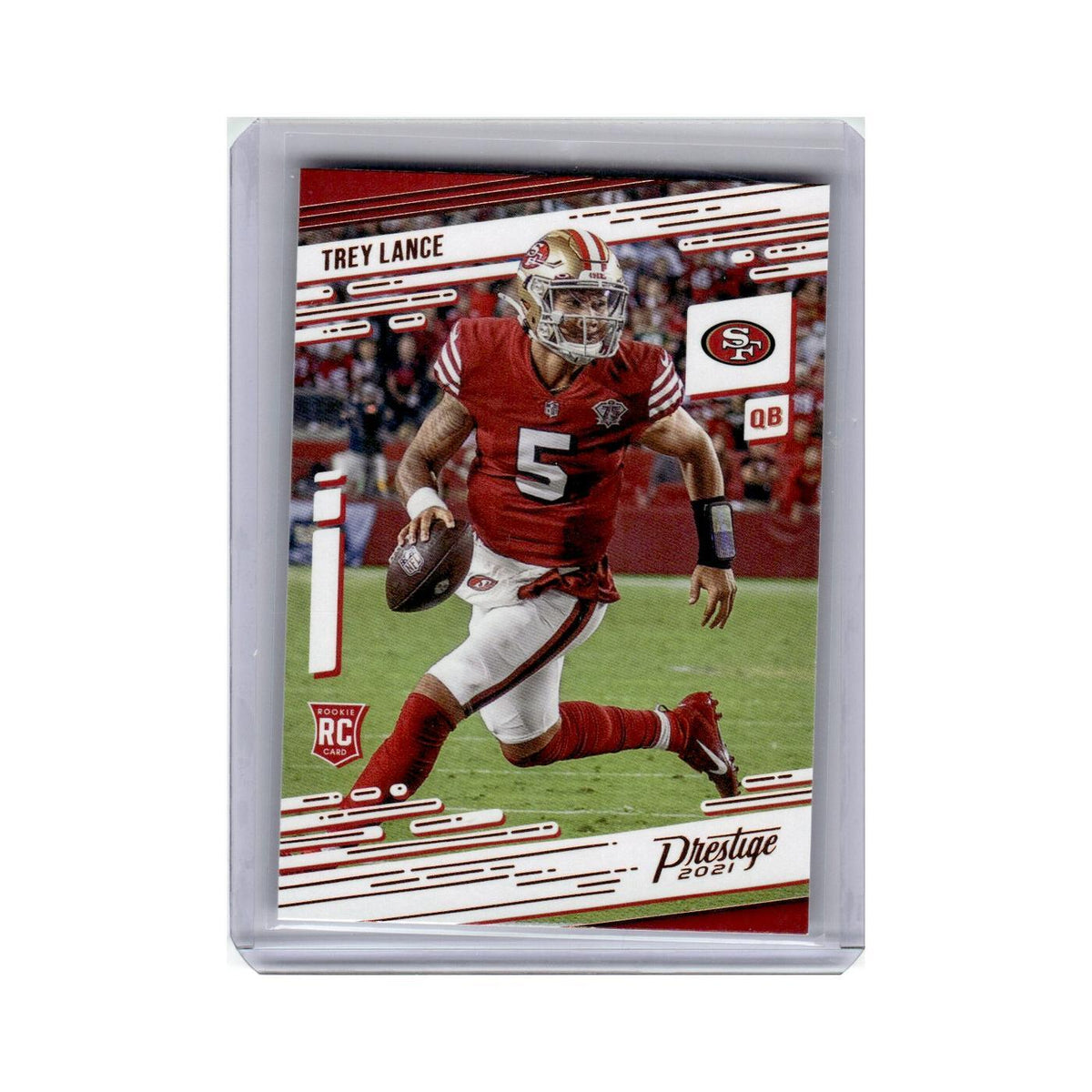 Trey Lance Rookie 2021 Panini Prestige #204 San Francisco 49ers Football Card NM
