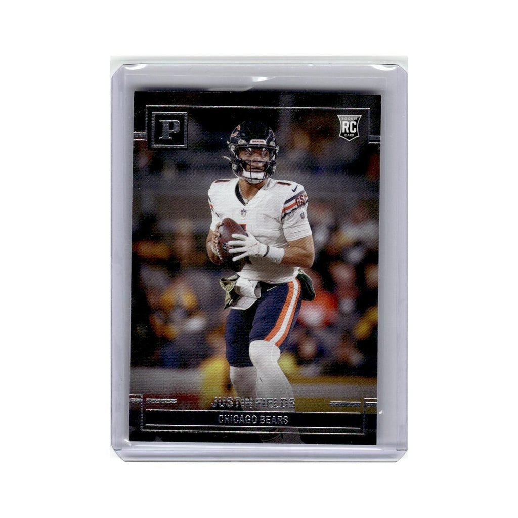 Justin Fields Rookie 2021 Panini Chronicles #PA-4 Chicago Bears Football Card NM