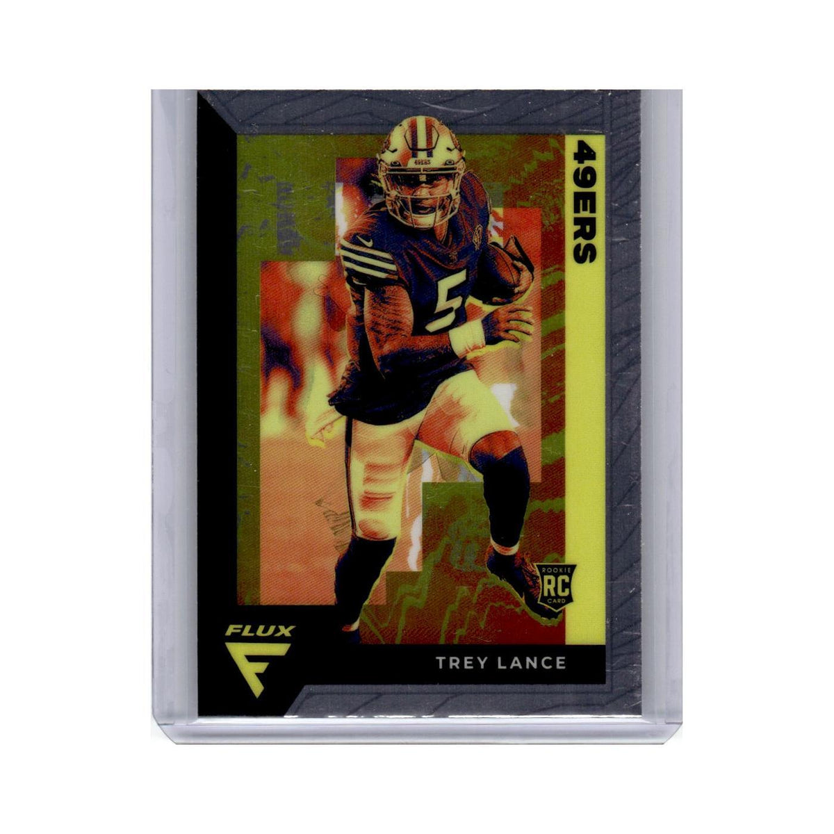 Trey Lance 2021 Panini Chronicles Flux Rookies #FX-4 San Francisco 49ers NM