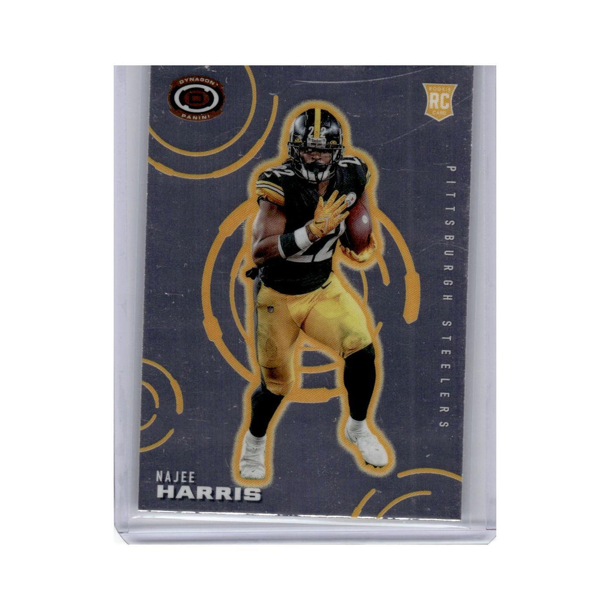 Najee Harris 2021 Panini Chronicles Dynagon Rookies #D-6 Pittsburgh Steelers NM