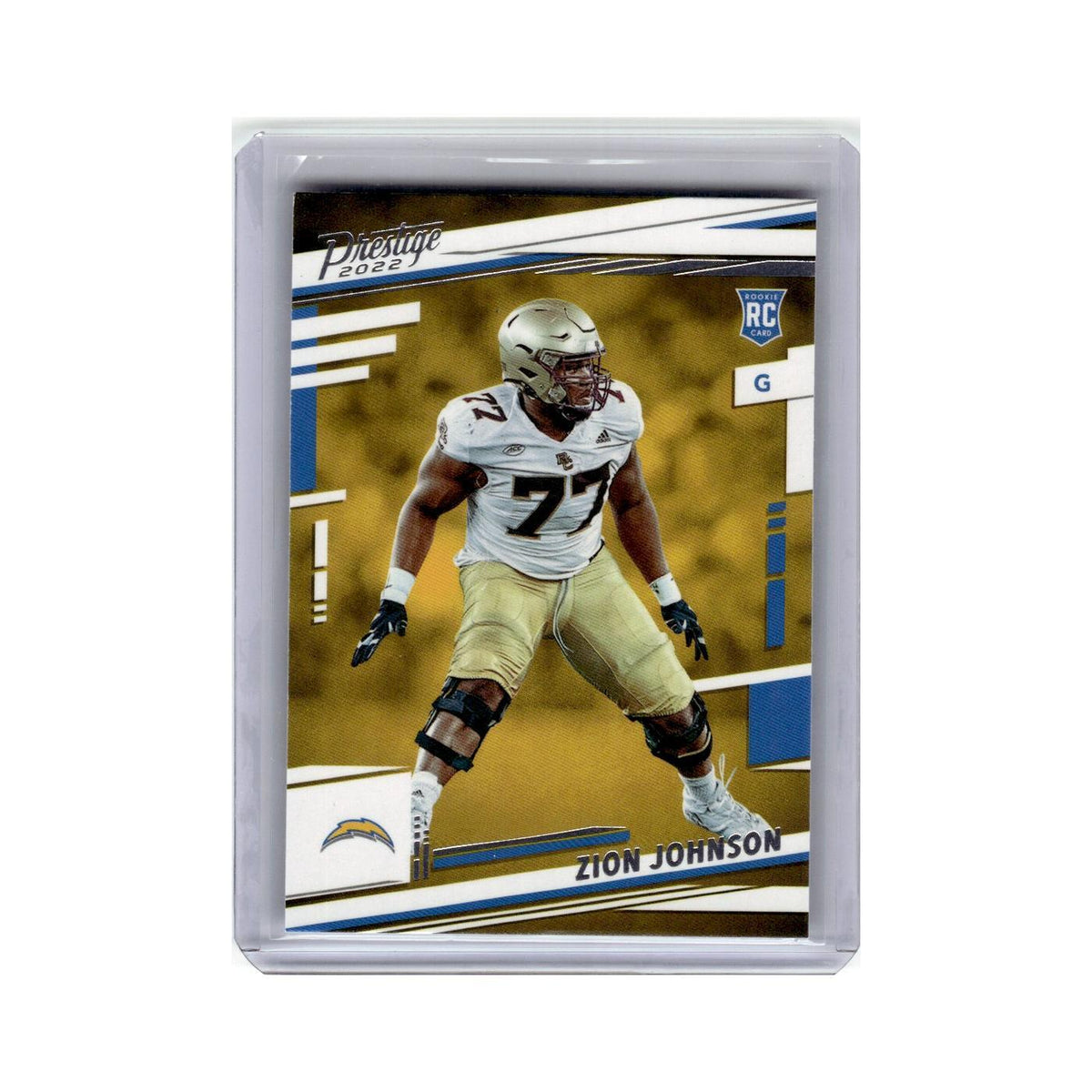 Zion Johnson Rookie 2022 Panini Prestige #381 Los Angeles Chargers NM