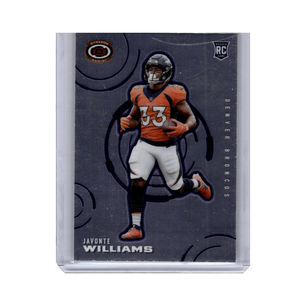 Javonte Williams 2021 Panini Chronicles Dynagon Rookies #D-14 Denver Broncos NM