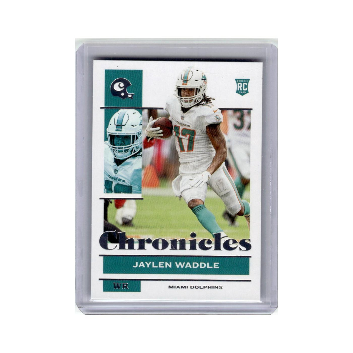 Jaylen Waddle Rookie 2021 Panini Chronicles #76 Miami Dolphins Football Card NM