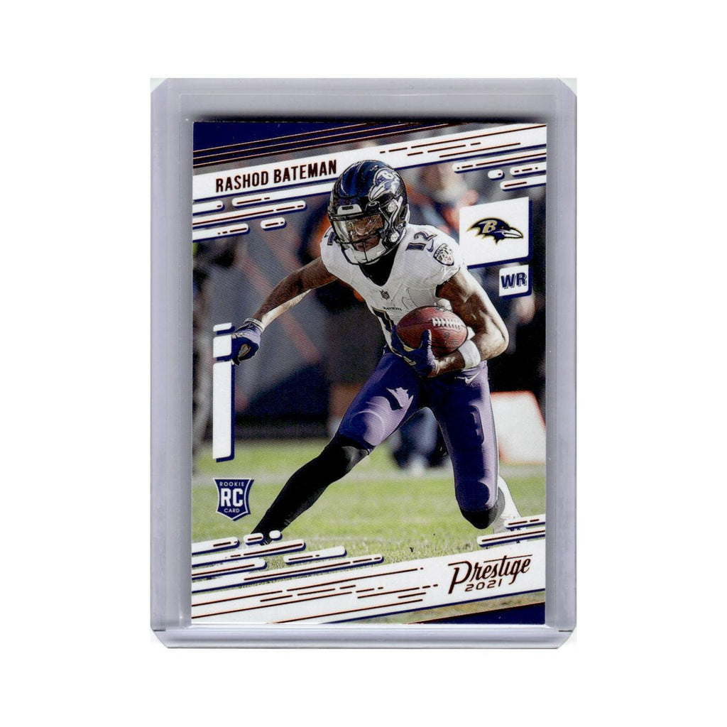 Rashod Bateman Rookie 2021 Panini Prestige #215 Baltimore Ravens NM
