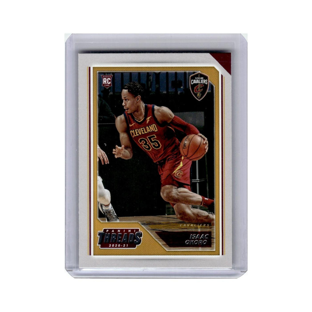 Isaac Okoro Rookie 2020 Panini Chronicles Threads #89 Cleveland Cavaliers NM