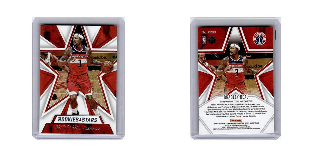 Bradley Beal 2020 Panini Chronicles Rookies Stars #658 Washington Wizards NM