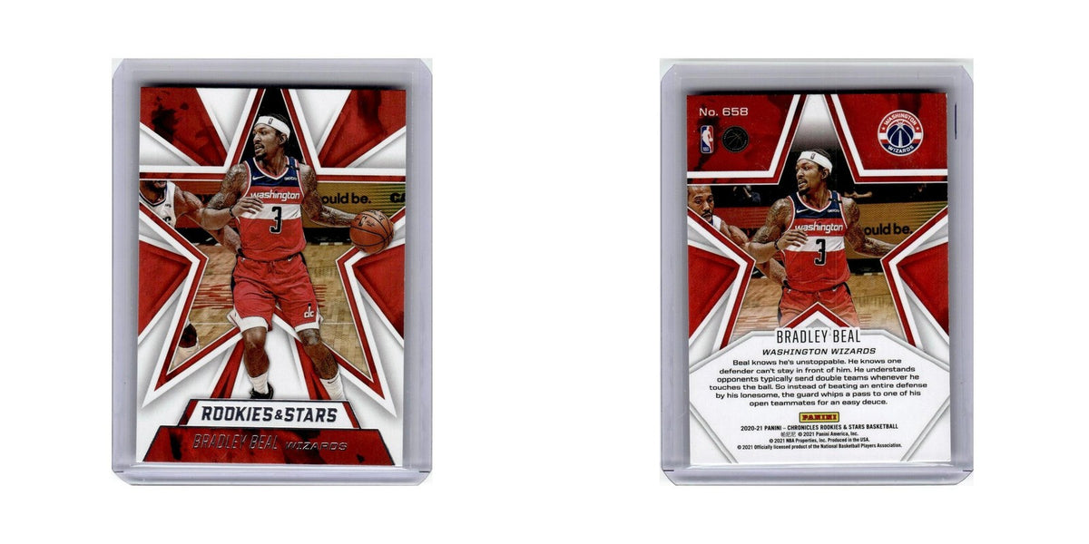 Bradley Beal 2020 Panini Chronicles Rookies Stars #658 Washington Wizards NM