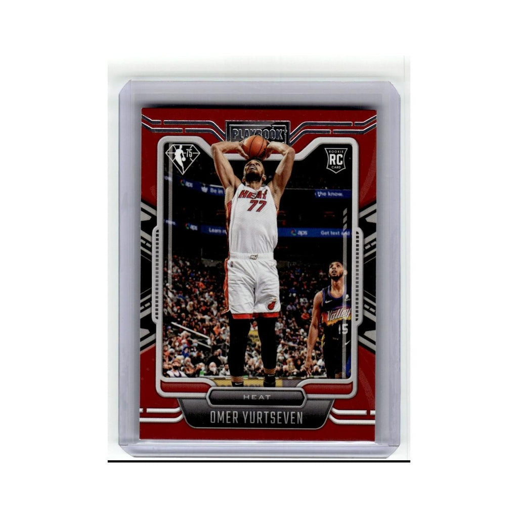 Omer Yurtseven Rookie 2021 Panini Chronicles Playbook #283 Miami Heat NM