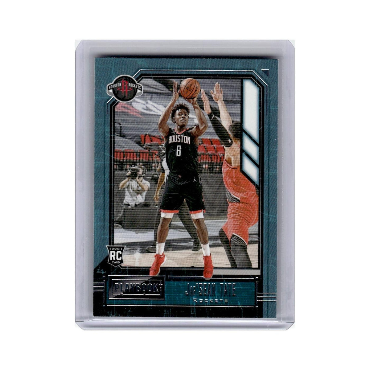 Jae'Sean Tate Rookie 2020 Panini Chronicles Playbook #187 Houston Rockets NM
