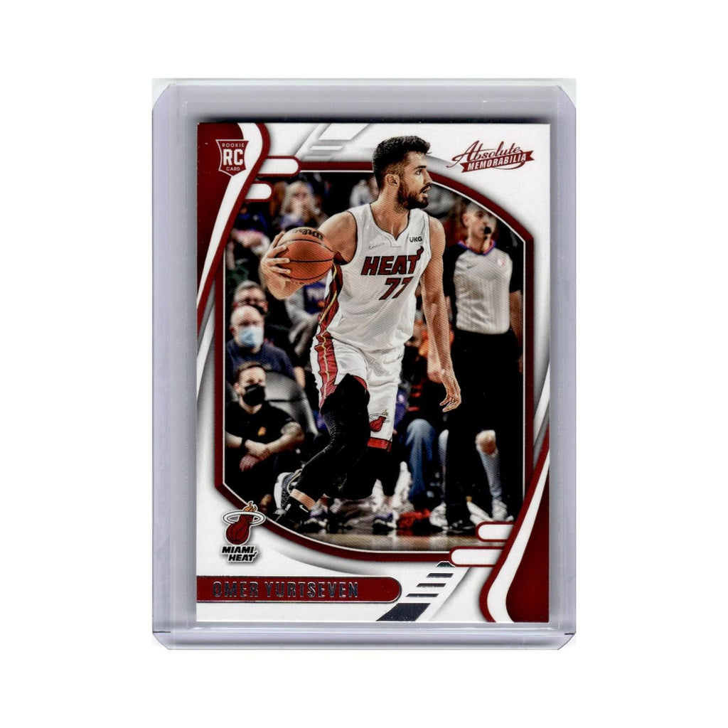 Omer Yurtseven Rookie 2021 Panini Chronicles Absolute #232 Miami Heat NM