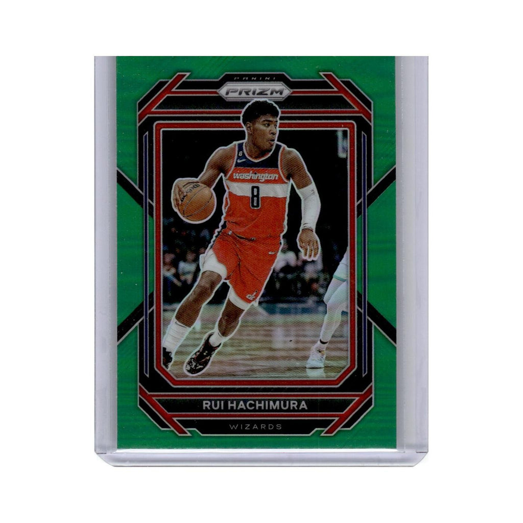 Rui Hachimura 2022 Panini Prizm Green #190 Washington Wizards Basketball Card NM